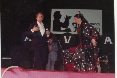 Concha Calero y Rafael Muñoz